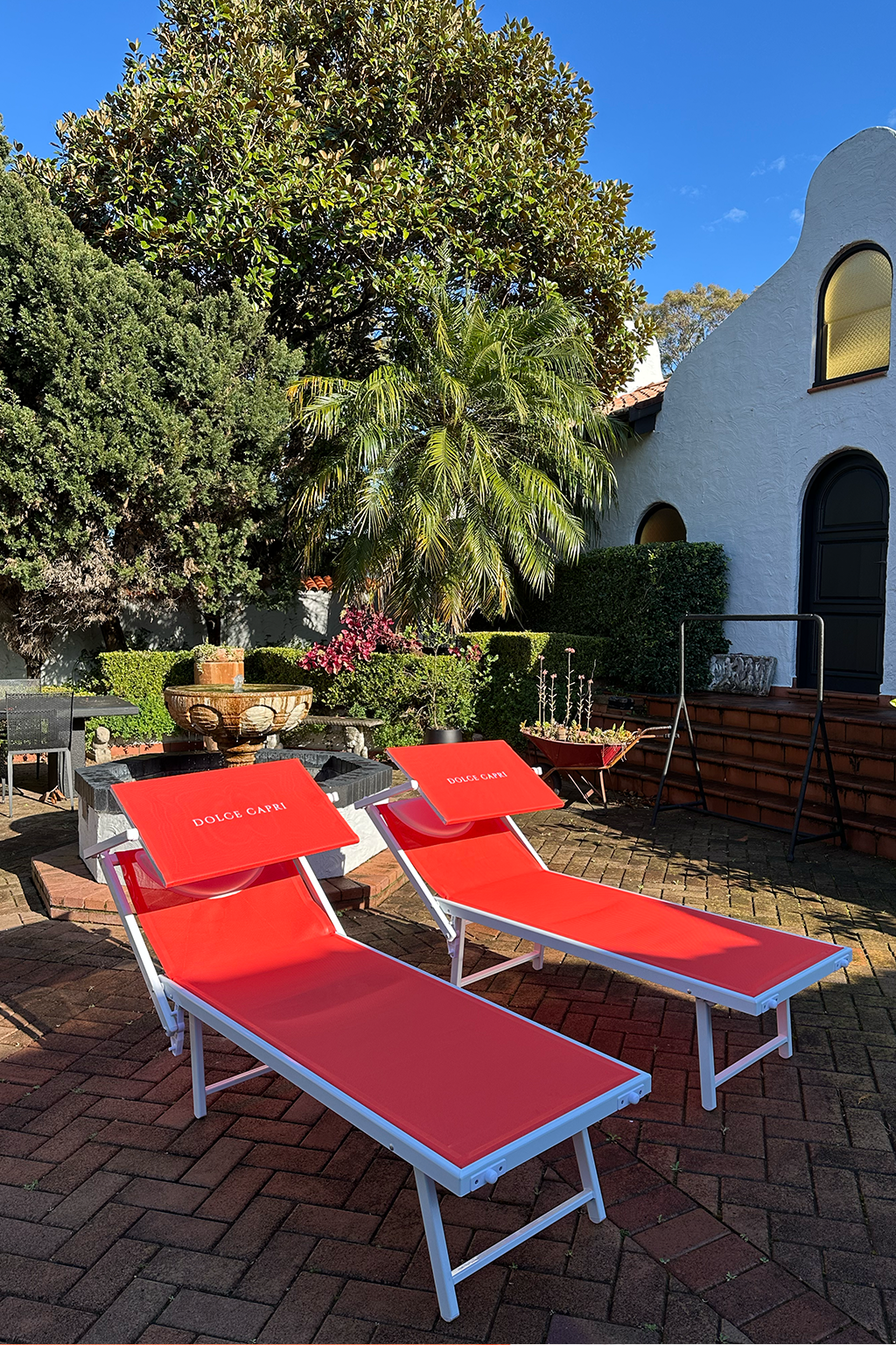 Dolce Vita Luxury Lounger - Aperitivo Orange